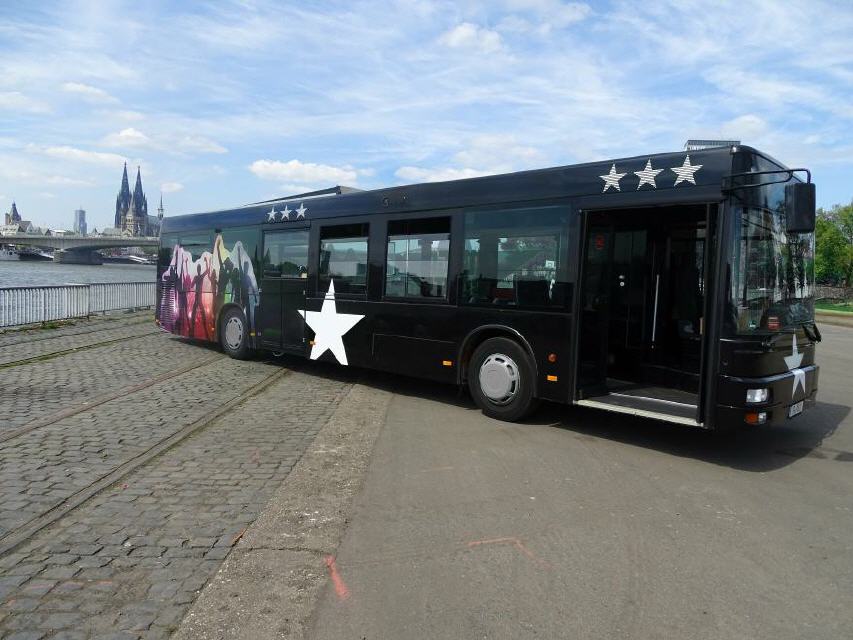 Der umgebaute Linienbus